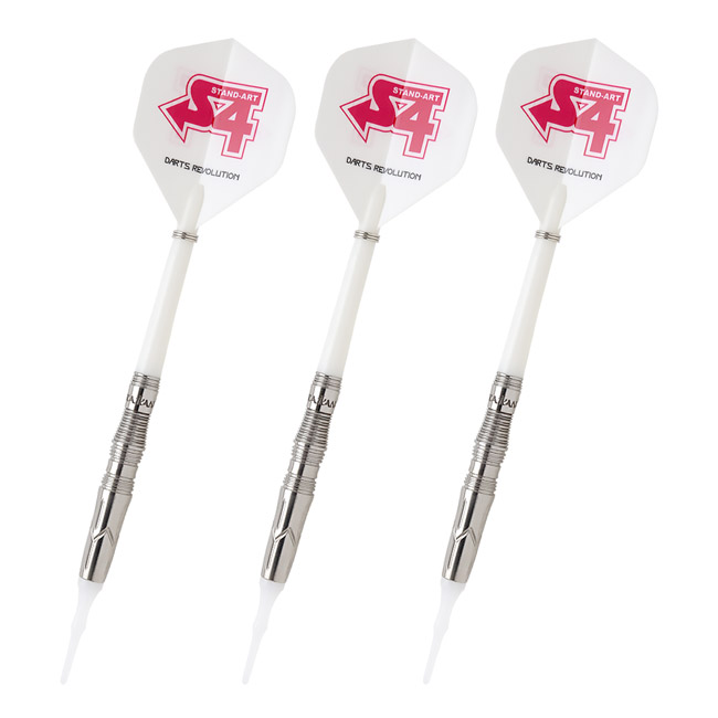 【ダーツバレル】ニライカナイ　4点セット S4-DARTS(エスフォーダーツ) ニライカナイ3 Re：オールシルバー 2BA