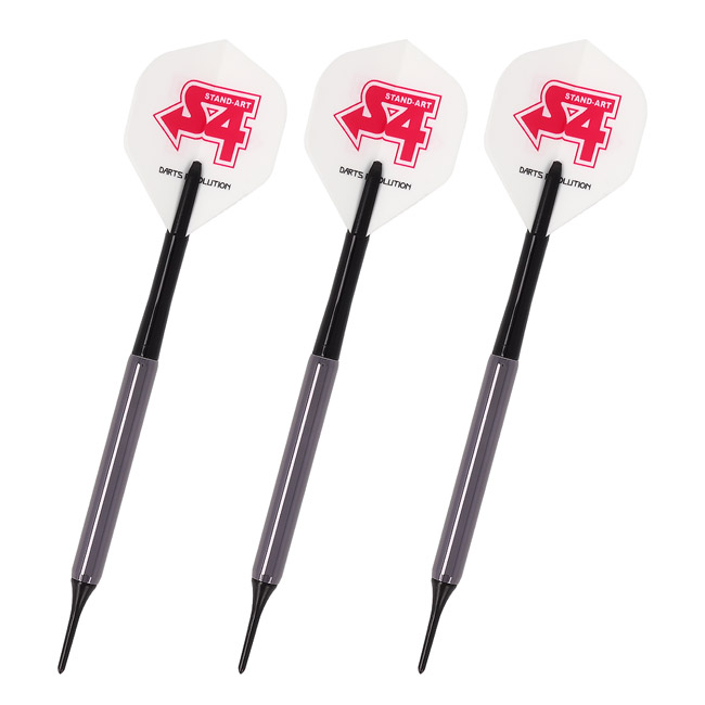 S4-DARTS(エスフォーダーツ) 無月改メ 黒真打 2BA (ダーツ バレル