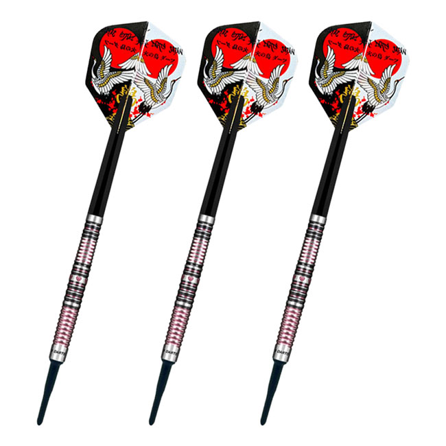 火の鳥 DARTS JAPAN(ヒノトリダーツジャパン) ブラックピンクシリーズ
