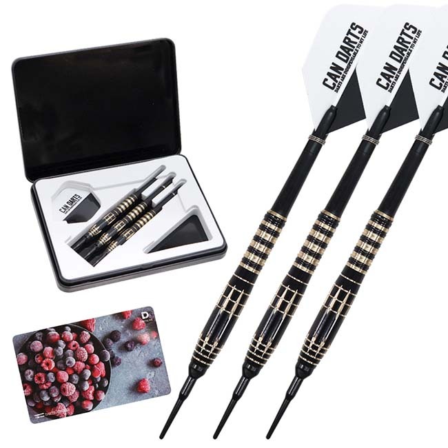 限定】DARTSLIVE(ダーツライブ) CANDARTS(缶ダーツ) ラズベリー