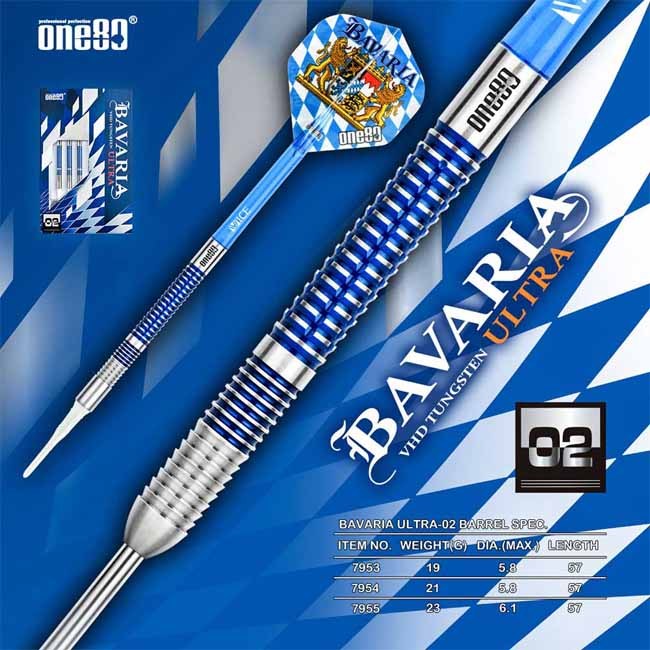One80(ワンエイティ) Bavaria Ultra(ババリア ウルトラ) 02 STEEL 21g