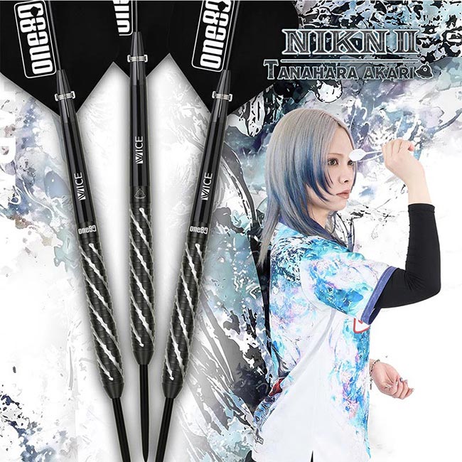 One80(ワンエイティ) NIKN(ニケ) ver.2 STEEL 23g Black 棚原あかり