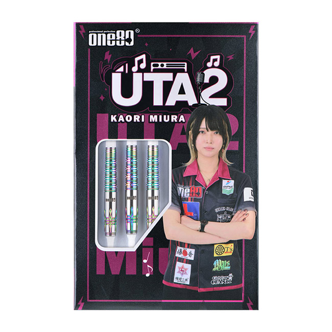 One80(ワンエイティ) UTA(ウタ) ver.2 2BA 20g Rainbow 三浦歌織選手 One80(ワンエイティ) UTA(ウタ) ver.2 2BA 20g Rainbow 三浦歌織選手
