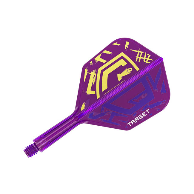 TARGET(ターゲット) LUKE LITTLER WORLD CHAMPION K-FLEX シェイプ パープル ルーク・リトラー選手モデル　(ダーツ フライト) | ブランド登録なし | 01