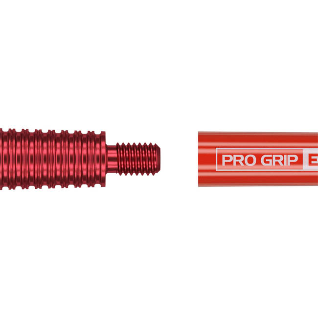 TARGET(ターゲット) PRO GRIP EVO AL SHAFT レッド (ダーツ シャフト