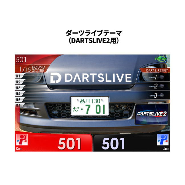 ダーツライブ20周年記念 復刻版ダーツライブカード 5 (ダーツカード