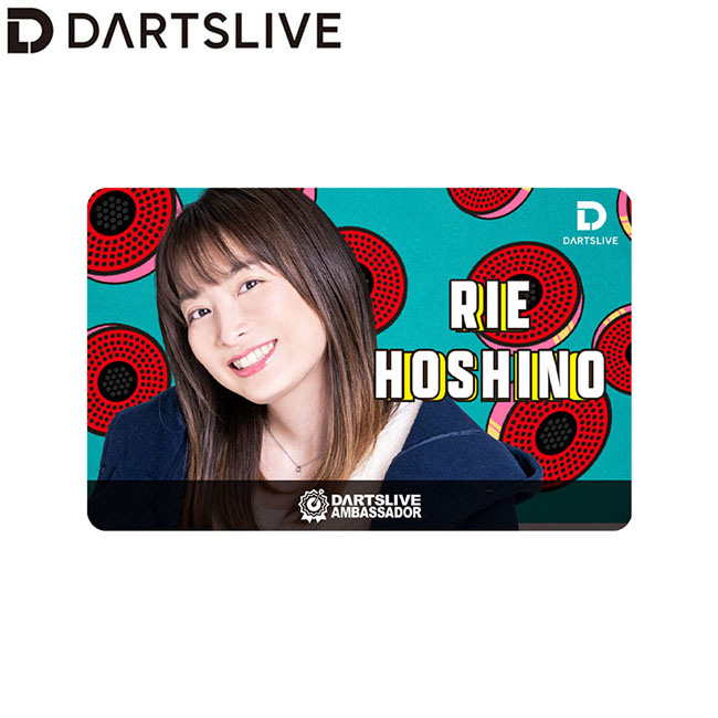 DARTSLIVE PLAYER GOODS第六弾 星野理絵 (ダーツ カード)の説明 - 通販