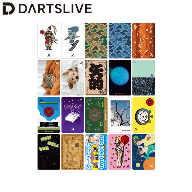 DARTSLIVE CARD #061 20枚セット (ダーツ カード)の説明 - 通販