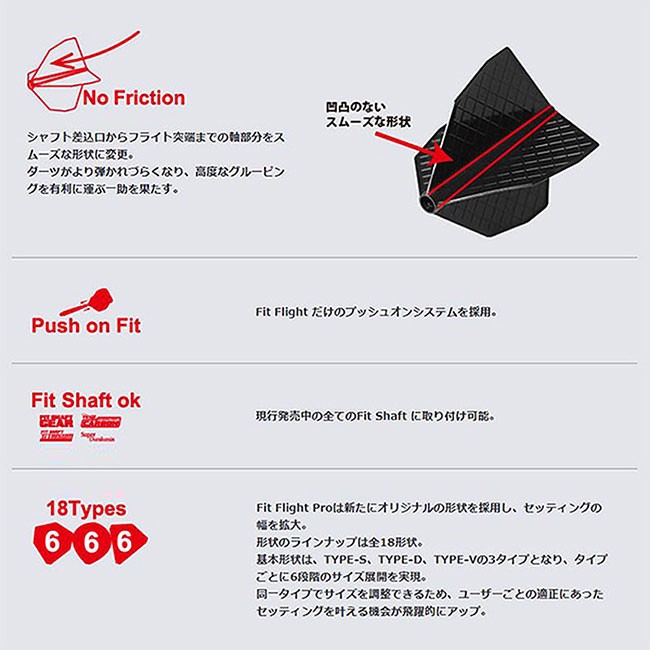 COSMO DARTS(コスモダーツ) Fit Flight Pro(フィットフライト