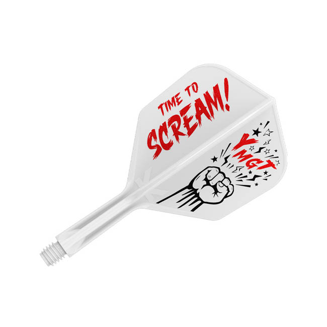 TARGET(ターゲット) SCREAM K-FLEX シェイプ ホワイト 山形明人