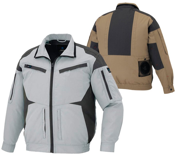 アイトス 空調服 長袖ブルゾン AZ-30589 服のみ フルハーネス