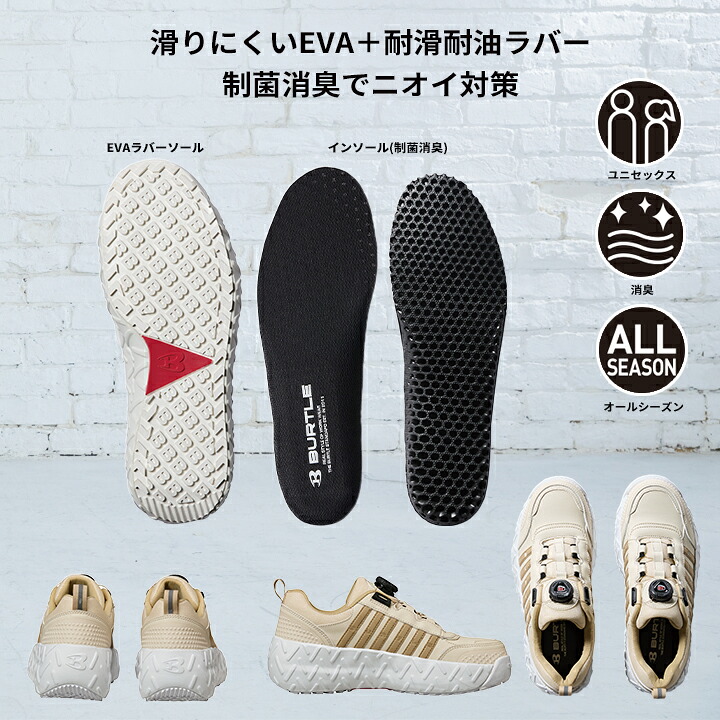 BURTLE（バートル） 【即日発送】バートル 2026 セーフティーシューズ