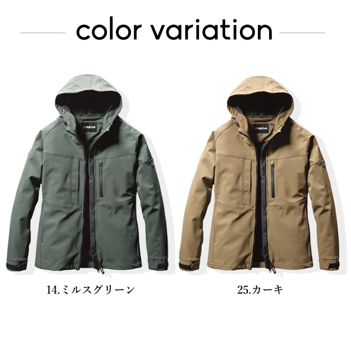 BURTLE（バートル） 821 フーディージャケット 2024年 新作 長袖