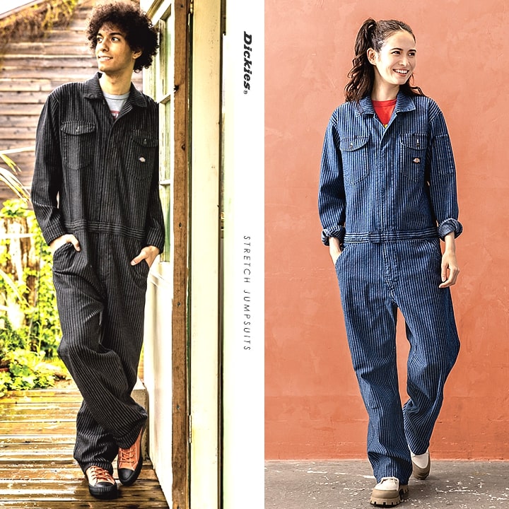 Dickies ディッキーズ 長袖つなぎ ツナギ オーバーオール