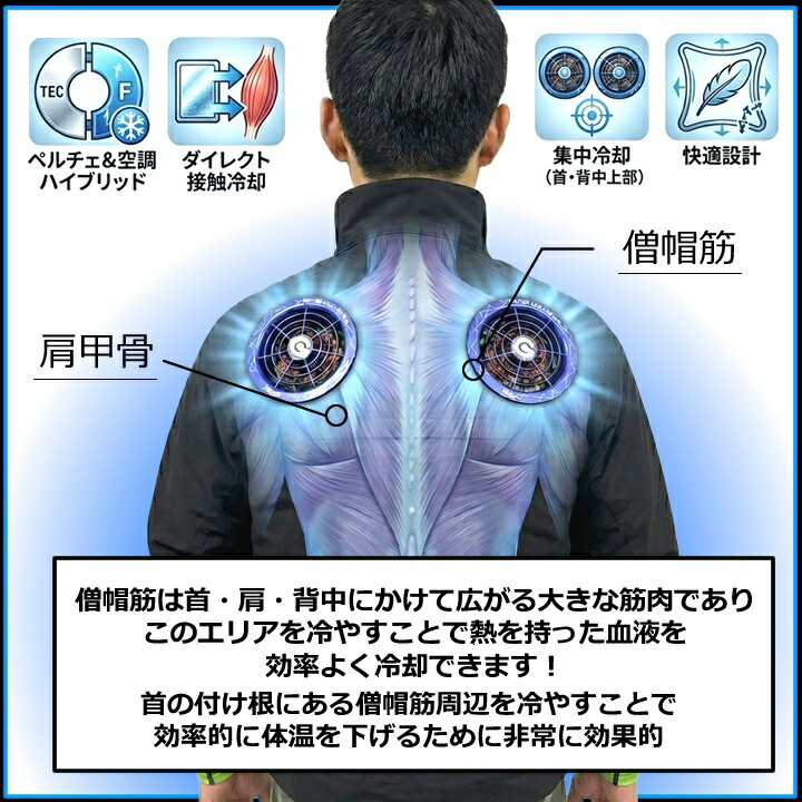 クロダルマ（KURODARUMA） 【即日発送】空調服 ペルチェファン専用