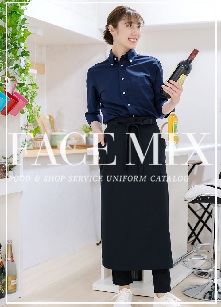 新政 No.6 前掛け　ソムリエエプロン 新政 ナンバーシックス No6 ソムリエエプロン 前掛け