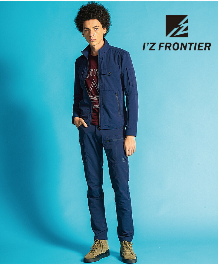 I'Z FRONTIER カーゴパンツ ナイロン2WAYストレッチ 3572 アイズ