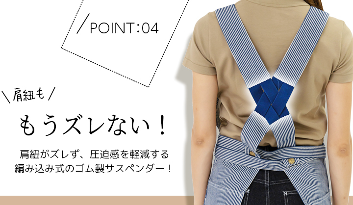 Lee（リー） デニム ヒッコリー オーバーオール エプロン LCV19001