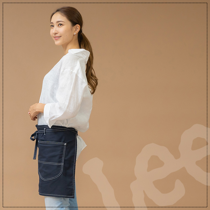ヴィンテージ  デニム　ショートエプロン　ハンドクラフト 藤原産業 セフティー3 デニムショートエプロン SGDSー1 1個(1枚