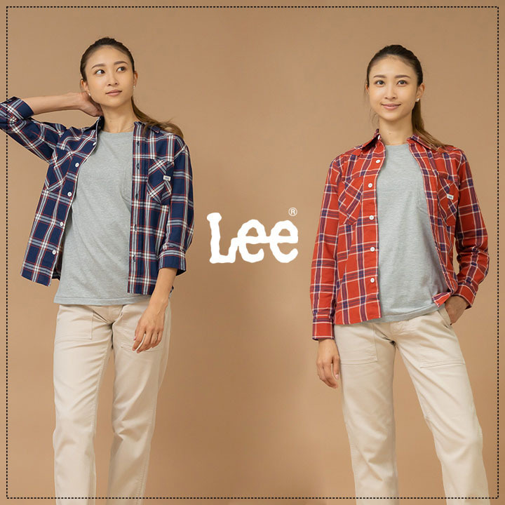 Lee Tシャツ 半袖シャツ 綿100％ 七分袖Tシャツ 男女兼用 飲食店