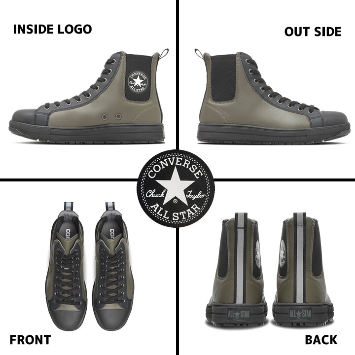 即日発送】コンバース 安全靴 ハイカット 限定「CONVERSE」「ALL STAR