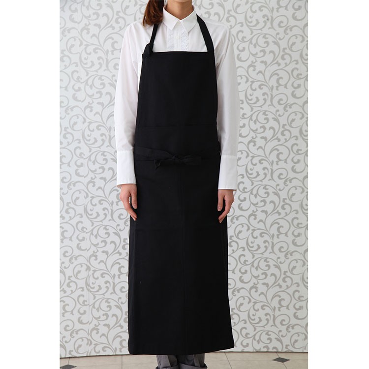 胸当てエプロン RT6803 HAKUI セブンユニフォーム 首掛けタイプ メンズ