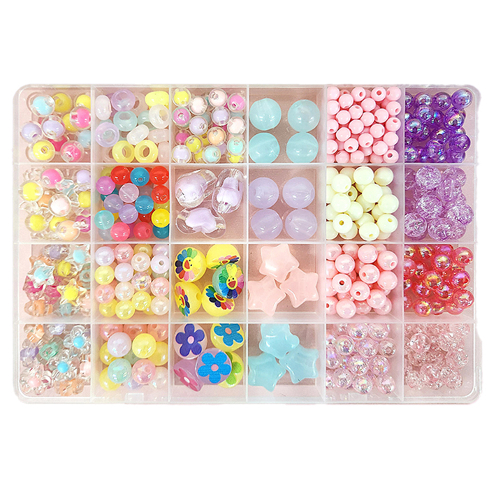 アクセサリーキット ビーズ おもちゃ 4歳 5歳 6歳 7歳 小学生 女の子 誕生日プレゼント 子供 アクセサリー キット 知育玩具 カチューシャ プレゼント |  | 03