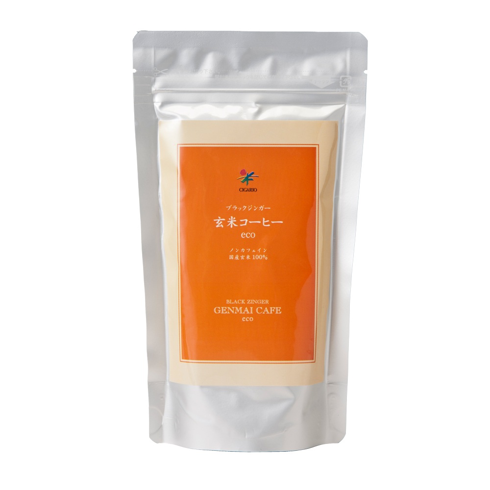 （特別特価！） 玄米コーヒー シガリオブルーム ブラックジンガー 120g 徳用 玄米 コーヒー ノンカフェイン 粉末 国産 温活 腸活 妊婦 玄米珈琲 | ブランド登録なし | 01