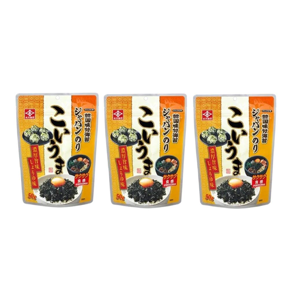 (10袋は1袋あたり460円！) 永井海苔 韓国ジャバンのり こいうま 50g 韓国海苔 韓国のり フレーク ふりかけ ジャバンのり 海苔 のり フレーク 卵かけごはん | 永井海苔 | 02