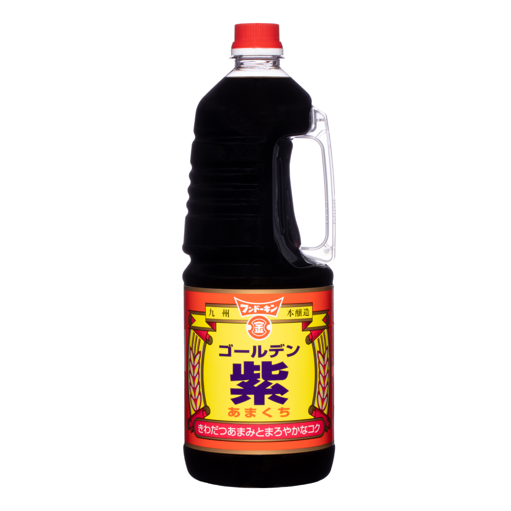（2本は2000円） フンドーキン ゴールデン紫 甘口 1800ml 年末特価 1.8L 九州 甘い 醤油 九州 ゴールデン 紫 フンドーキン醤油 フンドーキン醤油紫 | フンドーキン醤油 | 01