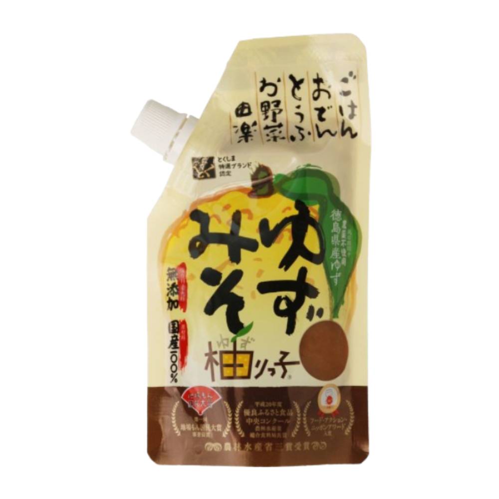 (在庫限り！2個は1800円) ゆずみそ 柚りっ子 120g 手作り ゆず味噌 柚子 みそ 徳島県産 農薬不使用 ゆず 無添加  ご飯のおとも ご飯のお供 | ブランド登録なし | 01