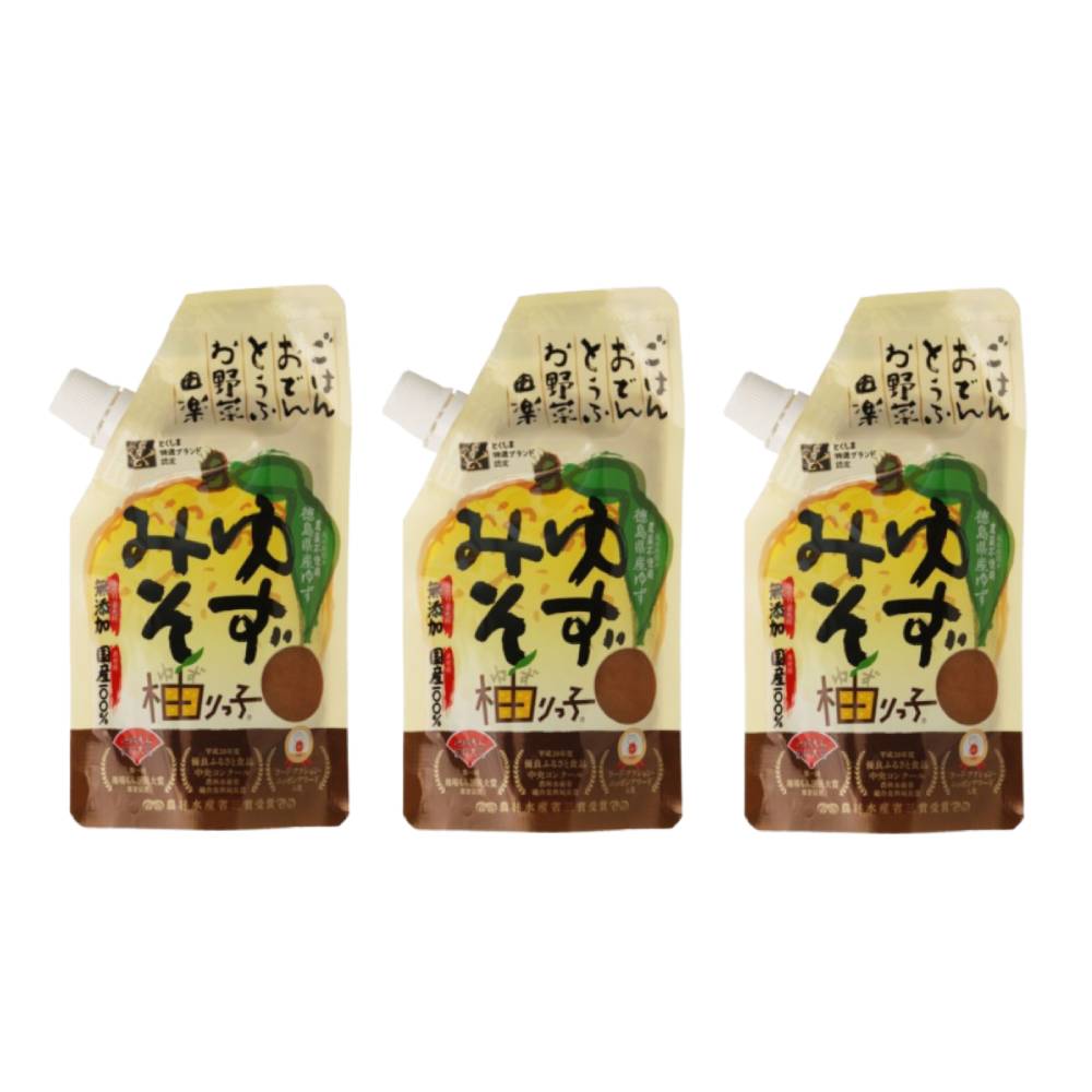 (在庫限り！2個は1800円) ゆずみそ 柚りっ子 120g 手作り ゆず味噌 柚子 みそ 徳島県産 農薬不使用 ゆず 無添加  ご飯のおとも ご飯のお供 | ブランド登録なし | 03