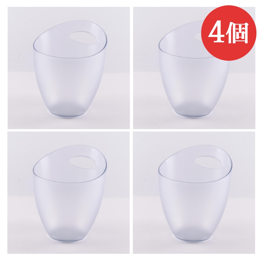 （2.5Lサイズ） ワインクーラー アクリル 2.5L 小型 1本用 シャンパンクーラー 取っ手付き 家庭用 業務用 パーティー 飲食店 アイスバケット ボトルクーラー | ブランド登録なし | 03