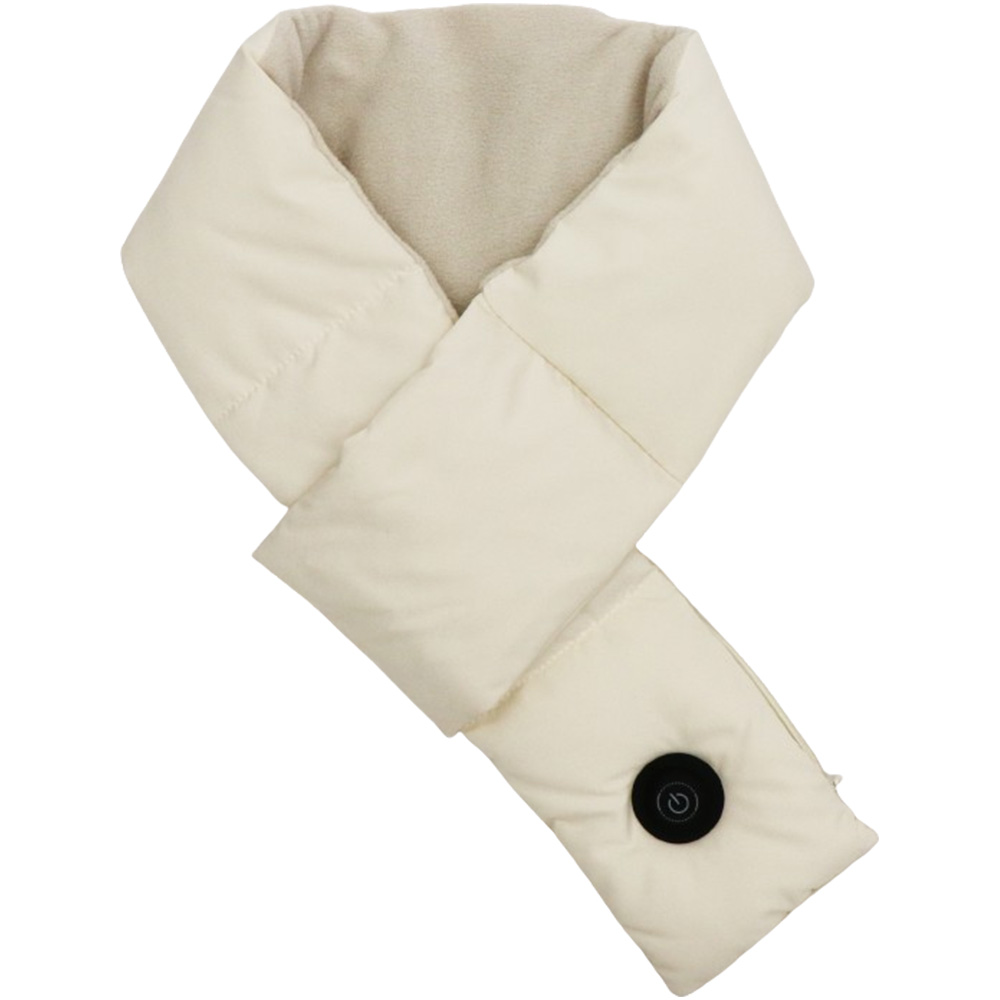 電熱マフラー 充電式 マフラー 防寒 USB 給電式 温度調節 HDL-MFR 男女兼用 レディース メンズ ヒートマフラー ホットマフラー 白 ホワイト 黒 ブラック 人気 | ブランド登録なし | 02