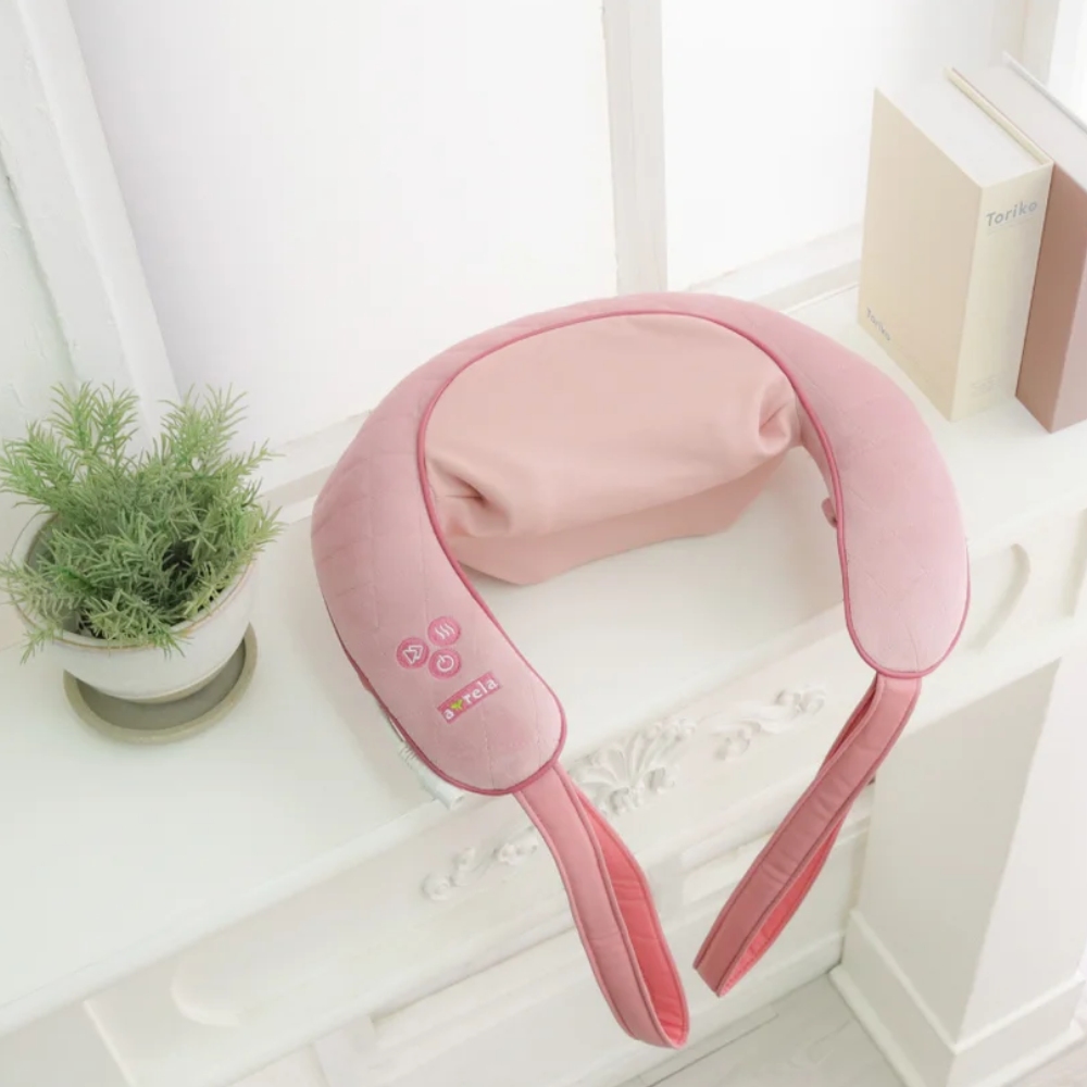 マッサージ器 首 肩回り 肩 太もも ふくらはぎ コードレス 電動 ネックマッサージャー 首マッサージ器 足マッサージ ヒーター搭載 もみ玉 メーカー保証有 | ALINCO | 02