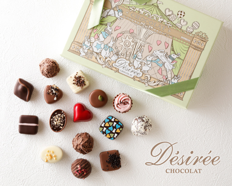 バレンタイン チョコ 2026 デジレー ショコラ＆トリュフ15個入 年に1度