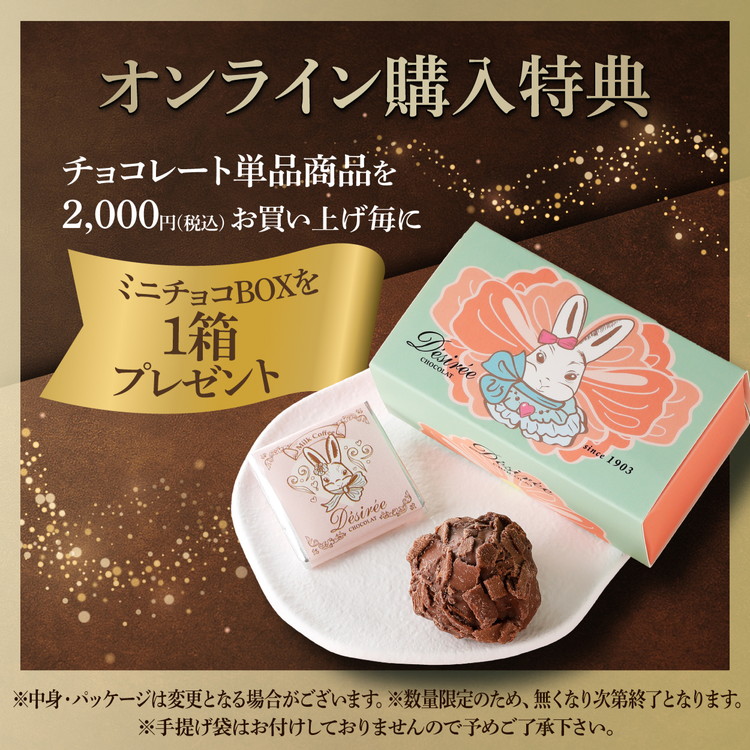 デジレー ショコラ＆トリュフ6個入 1903年創業愛され続ける伝統の味