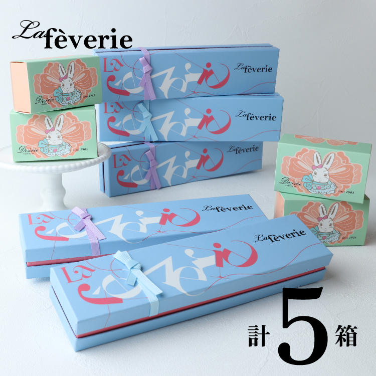 ラフェヴァリ ネット限定販売 アソート (計5箱セット+ミニチョコBOX4箱