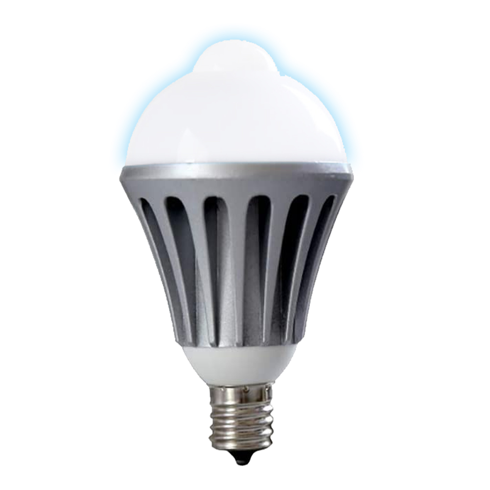 人感センサーライト LED電球 60W E26 E17 自動点灯 自動消灯 工事不要 照明 節電 2個セット
