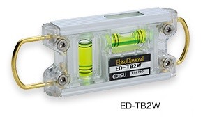 エビス EBISU 水平器 トビレベル2 ED-TB2 両側シャックル カラビナ対応 超強力マグネット 足場組立 作業工具 | EBISU（水平器、水準器） | 01