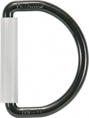 ツヨロン 藤井電工 D環 50mm スチール製 FL23 ブラック/シルバー フルハーネス用アクセサリー | 藤井電工 | 01