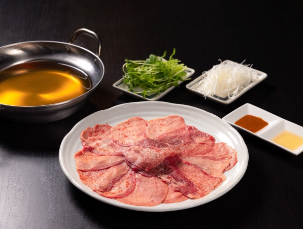 牛たんしゃぶしゃぶ2セット 塩ポン酢だれ ゴマ味噌だれ スライス 600g 牛タン しゃぶしゃぶ お取り寄せ 通販 仙台 グルメ 爆買