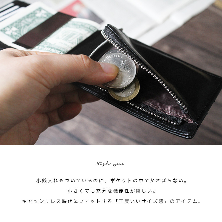 財布 二つ折り 本革 レザー メンズ レディース マネークリップ