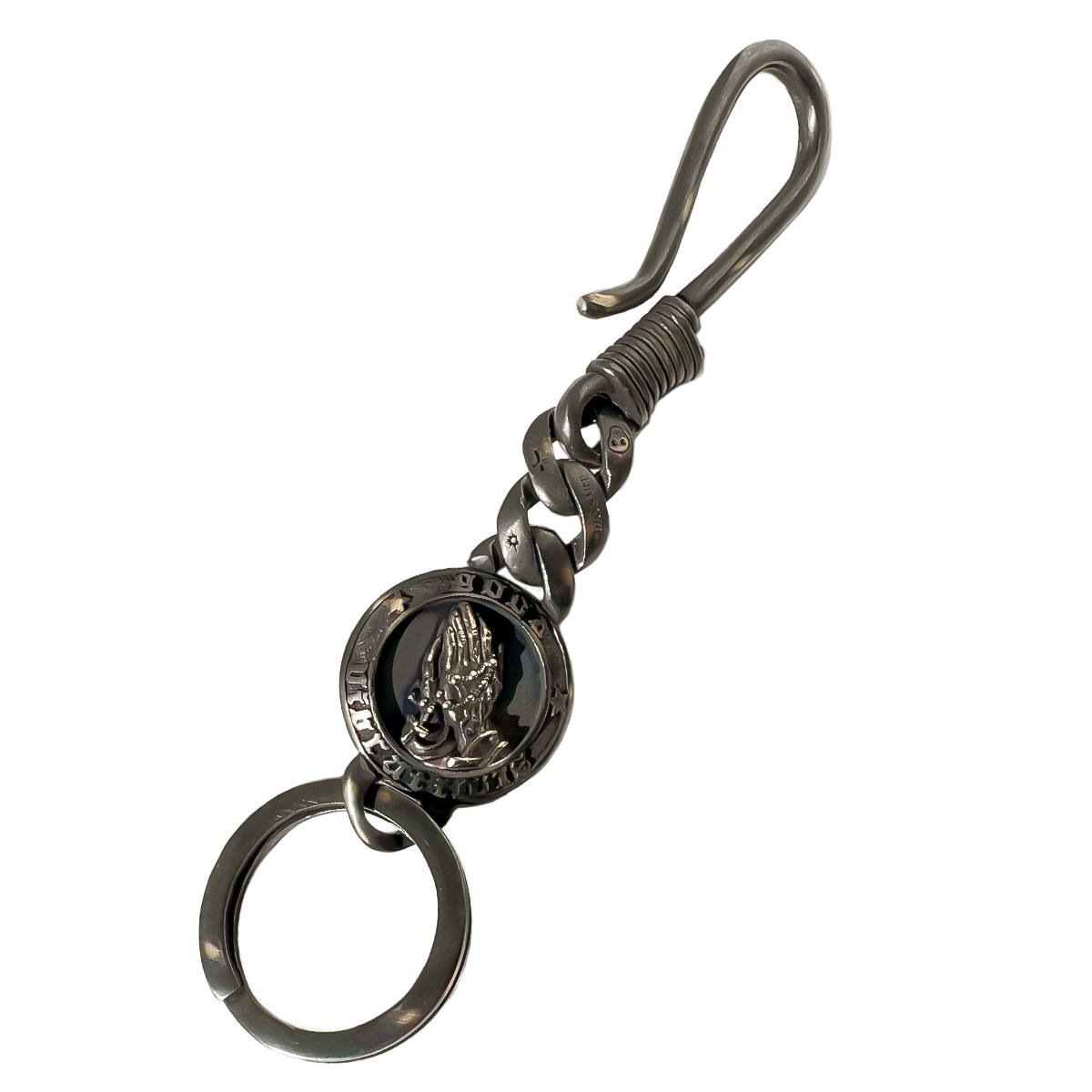 Collection of minimalist stud and hoop earrings.