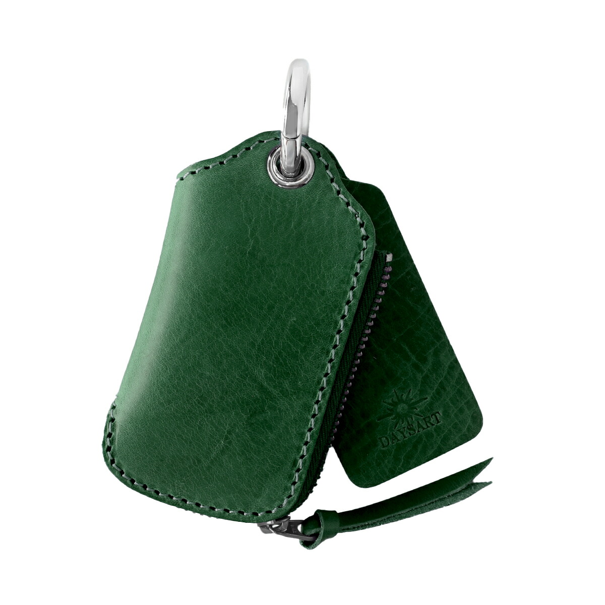 キーケース マルチケース スマートキーケース 財布 メンズ レディース 本革 イタリアンレザー 札入れ タン ヌメ革 | DAYSART | 06