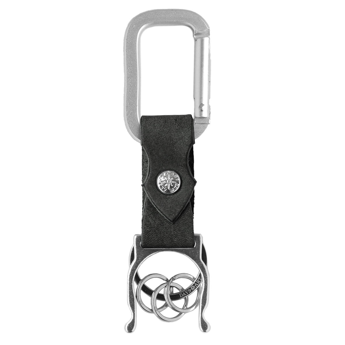 キーホルダー ペットボトルホルダー カラビナ メンズ レディース 本革 オイルレザー バネフック キーリング タン ヌメ革 |  | 02