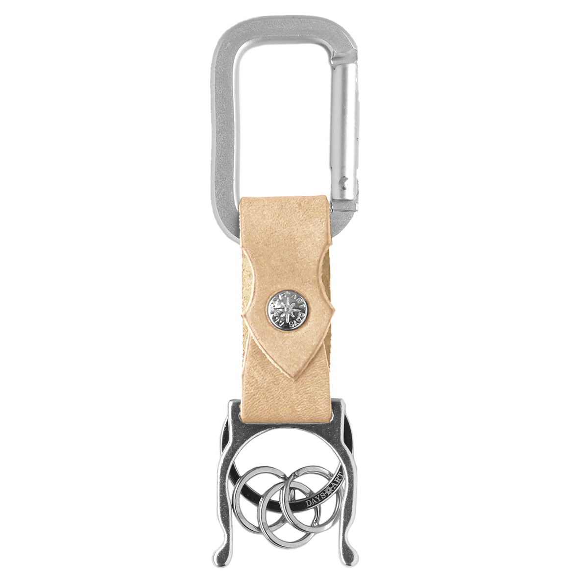 A collection of stackable gold and silver rings.