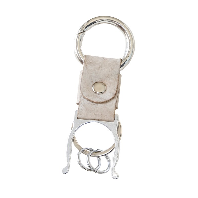 ペットボトルホルダー レザー レディース カラビナ アウトドア 便利 フェス 熱中症対策 キーリング キーホルダー プチギフト お揃い |  | 03