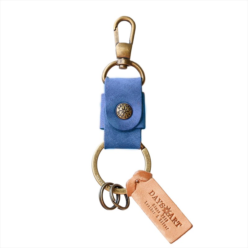 キーホルダー 本革 メンズ レディース 日本製 イタリアンレザー イルポンテ マヤレザー カラビナ スマートキー 車 鍵 DAYSART |  | 13