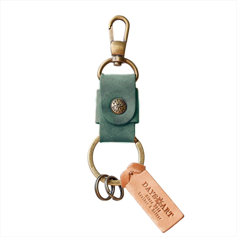 キーホルダー 本革 メンズ レディース 日本製 イタリアンレザー イルポンテ マヤレザー カラビナ スマートキー 車 鍵 DAYSART |  | 04